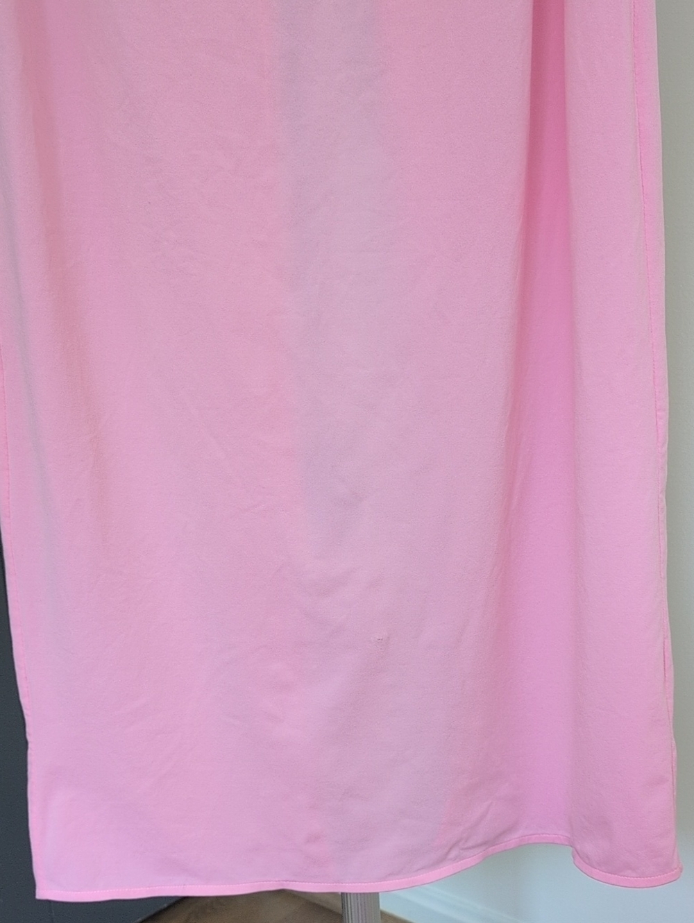 Magda Butrym Strapless Pink Maxi Dress with Rosette Detail - Picture 14 of 16